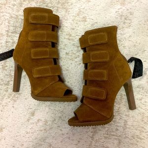 DKNY bandage booties